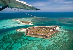 Dry Tortugas National Park Aerial View